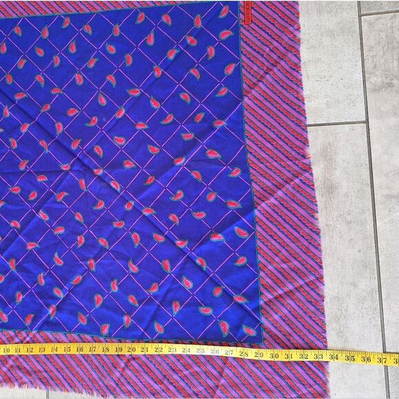 Givenchy Multicolor  Wool‎ & Silk Scarf - Picture 6 of 7